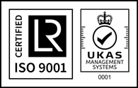 ISO 9001 & UKAS Management Systems 0001 Certification